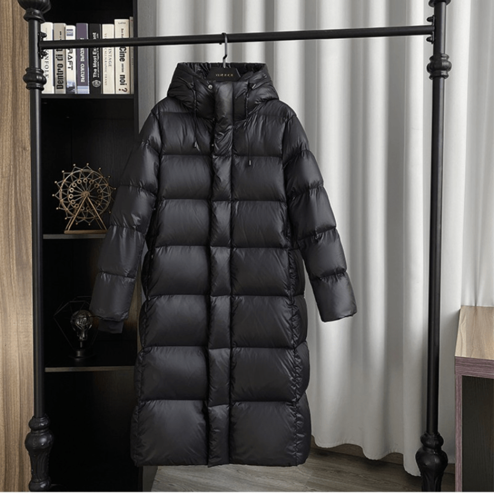 Warme, waterafstotende donswinterjas voor dames