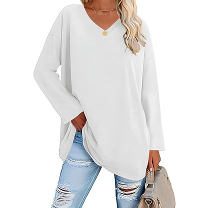 Wendy - Trui met oversized V-hals