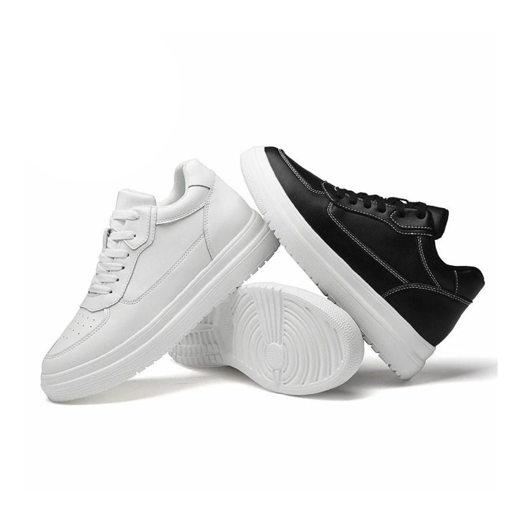 Verhoogde slimme sneakers voor heren