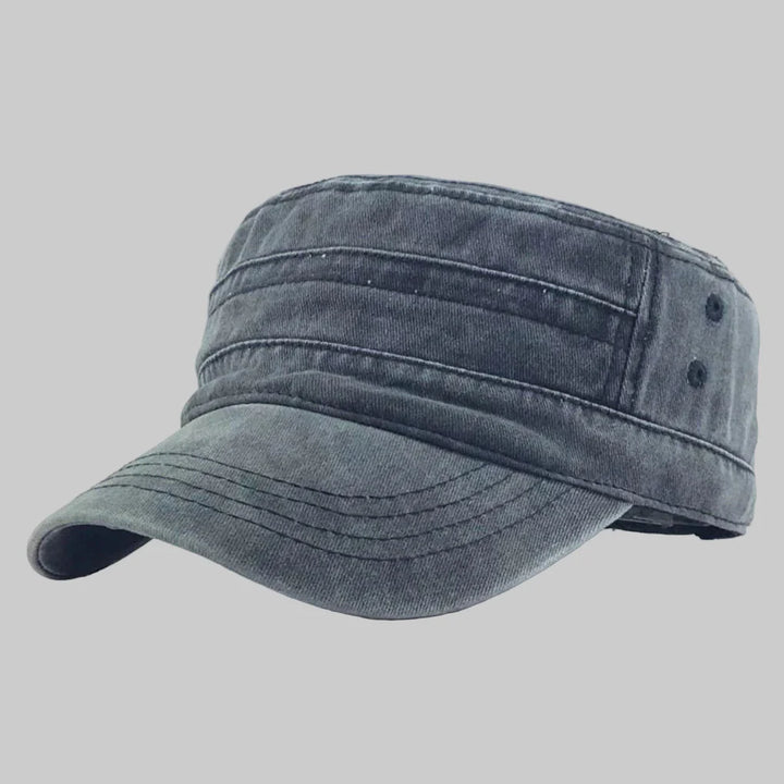Retro Army Beanie voor heren – Klassieke militaire stijl met moderne accenten