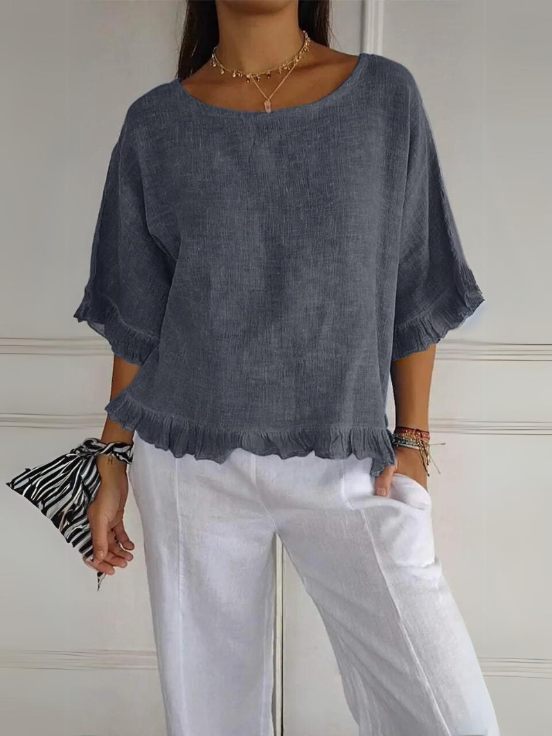 SANDRA | BLOUSE MET RUCHES