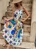Zomerjurk met Kleurrijke Print