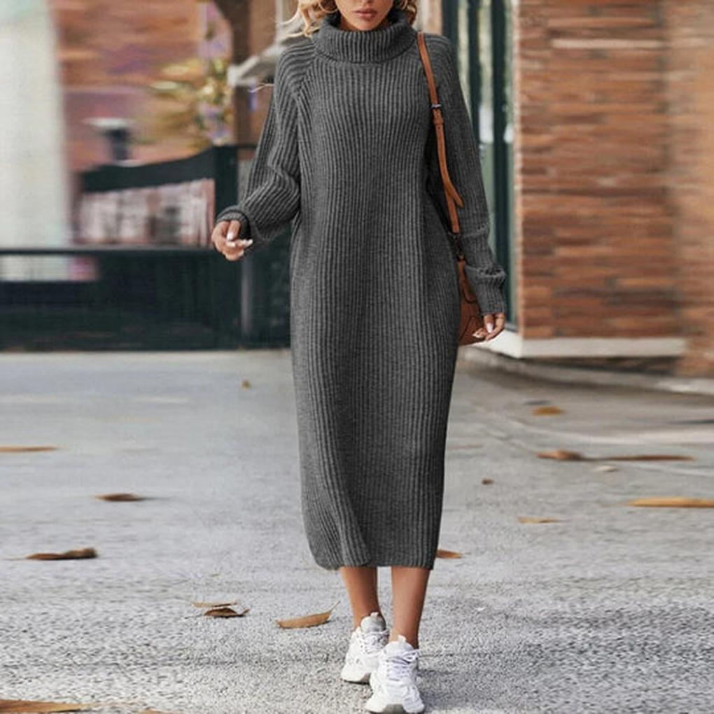 Damesjurk van gebreide stof – Larana Casual Knitwear