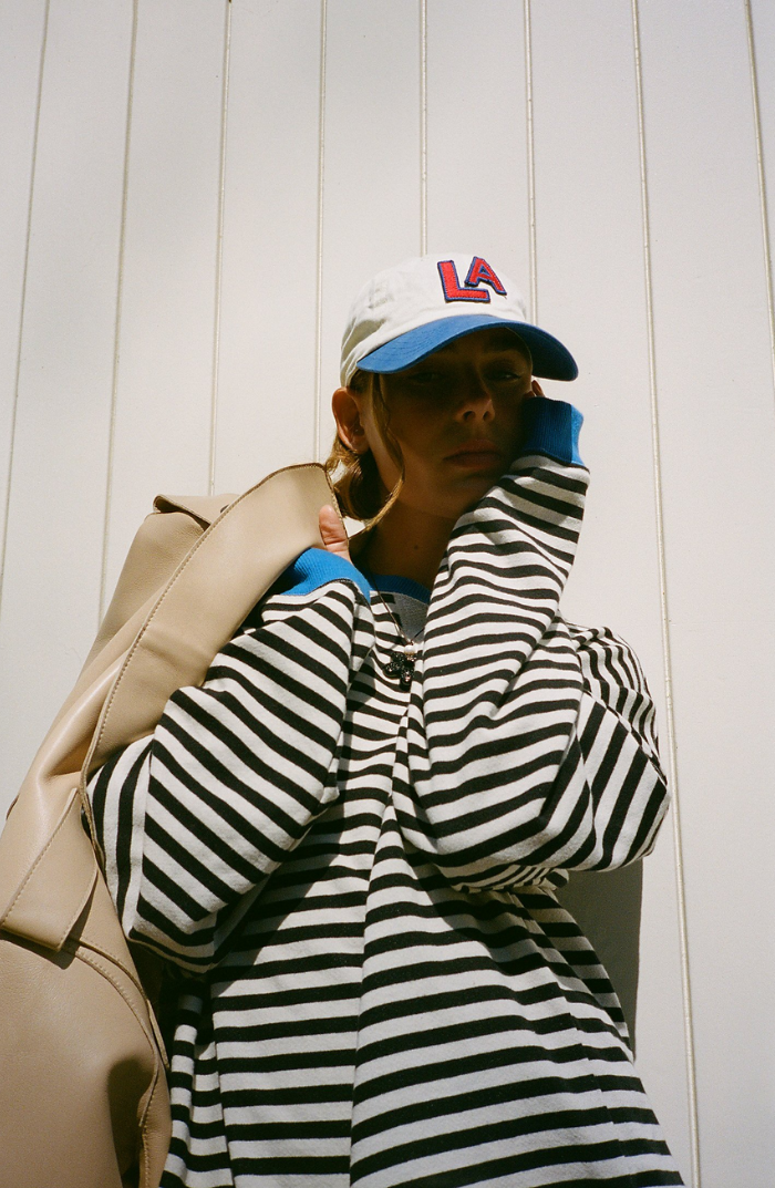 Gestreepte oversized trui in diverse kleuren