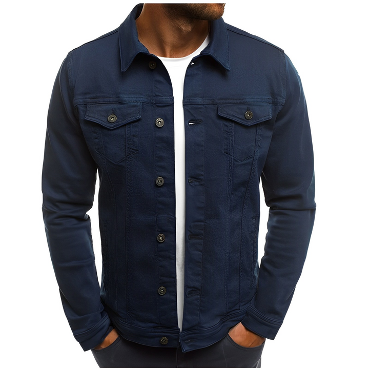 Denim zomerjas voor heren – lichtgewicht stijl voor warme dagen