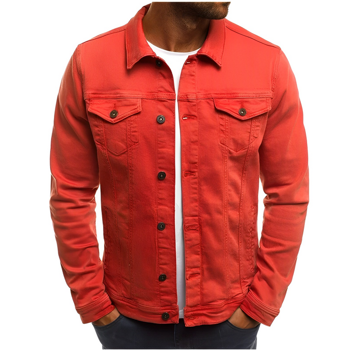 Denim zomerjas voor heren – lichtgewicht stijl voor warme dagen