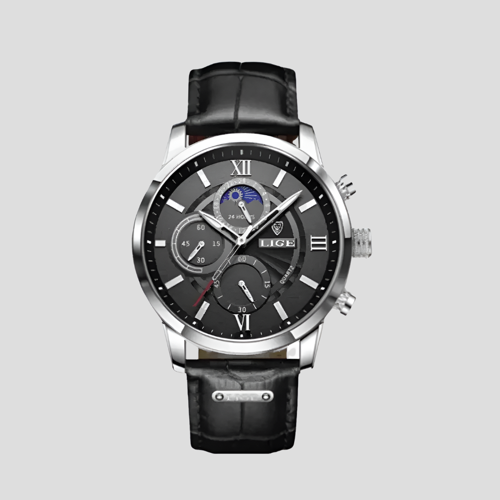 42mm Heren Klassiek Horloge Elegant en Functioneel