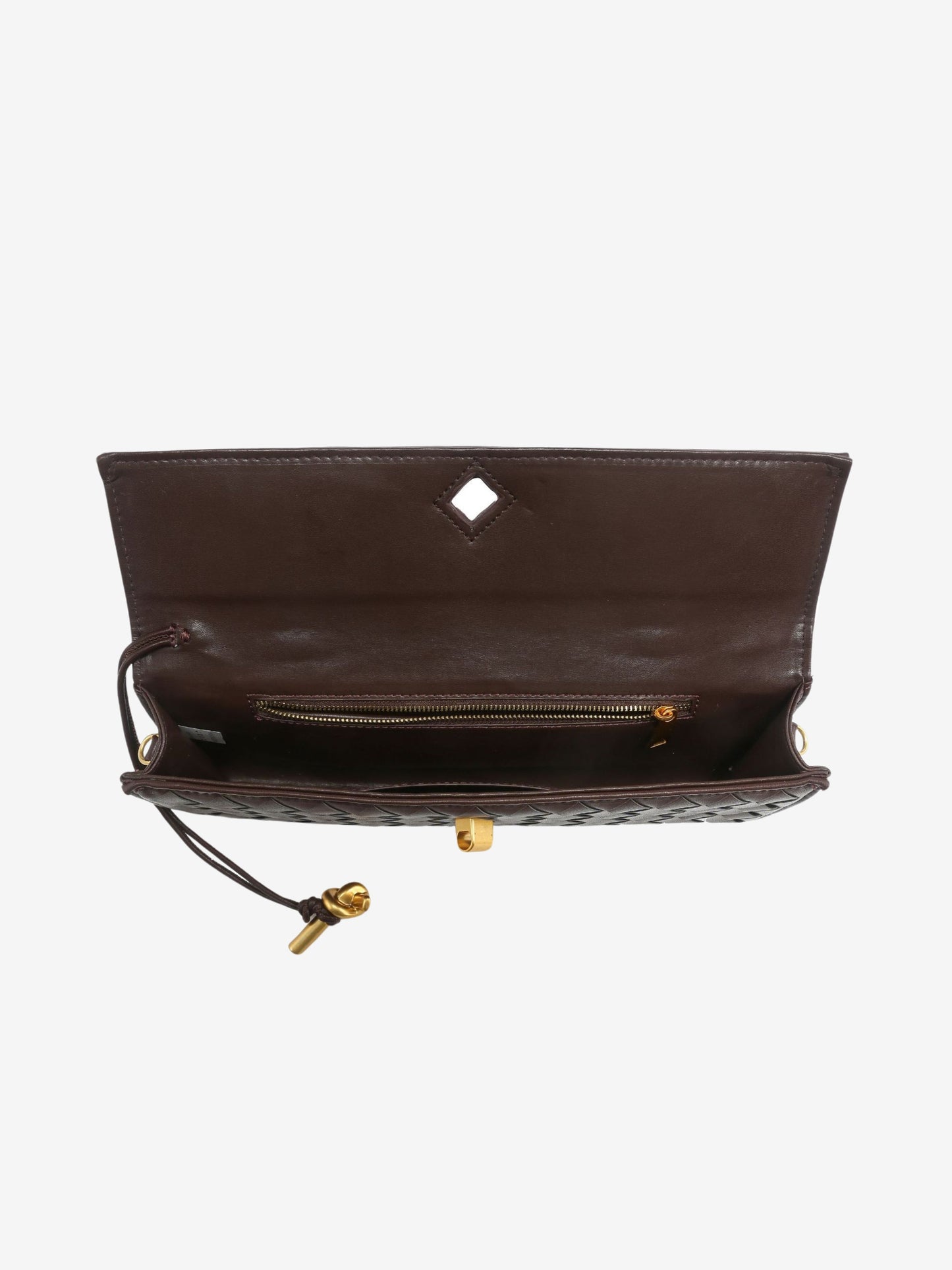 Geweven Leren Crossbody Tas