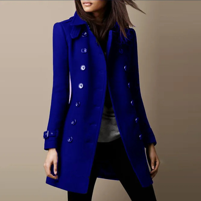 Elegante double-breasted trenchcoat voor dames
