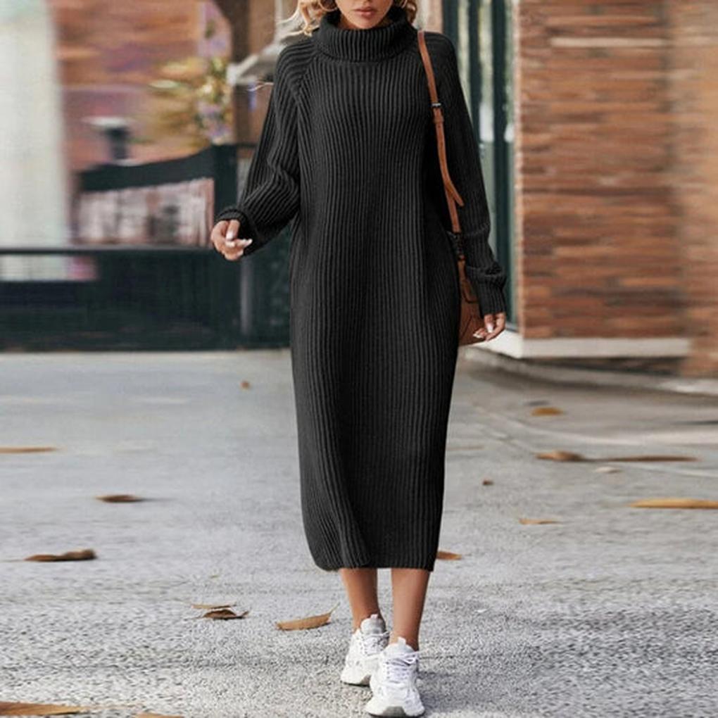 Damesjurk van gebreide stof – Larana Casual Knitwear