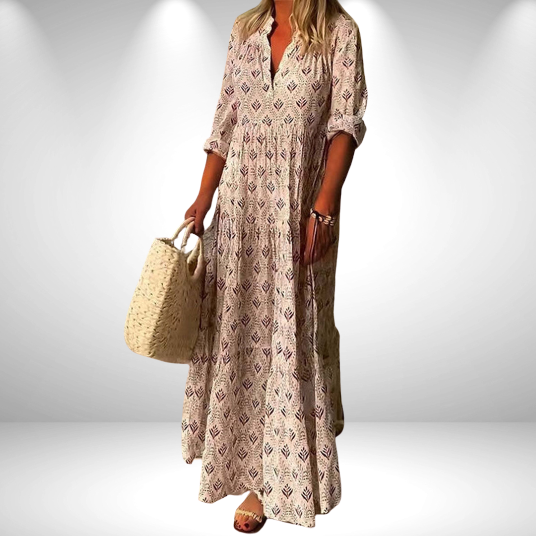 Zia - Boho Zomer Maxi Jurk