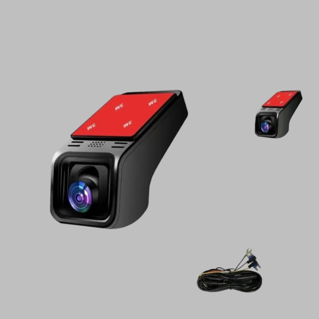 4K Dashcam met GPS + dubbele camera