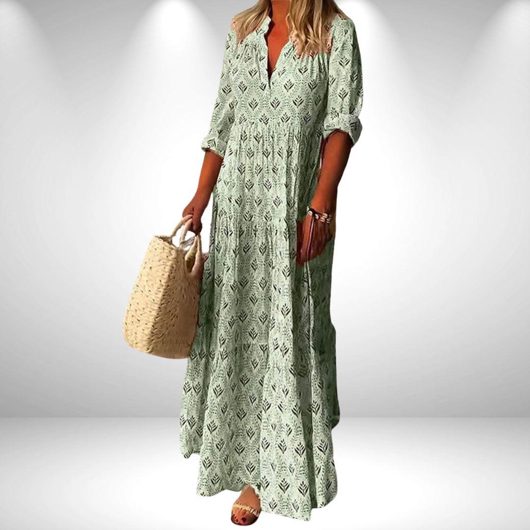 Zia - Boho Zomer Maxi Jurk