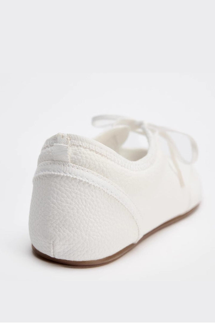 Ballerina's met Vetersluiting