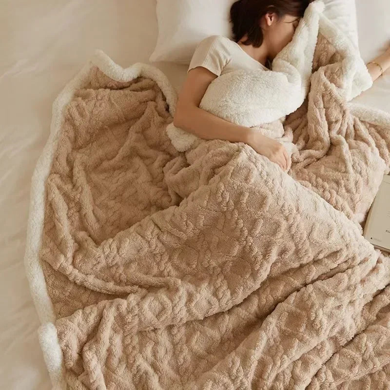 Winterlamwollen deken: ultieme warmte en comfort voor koudere dagen