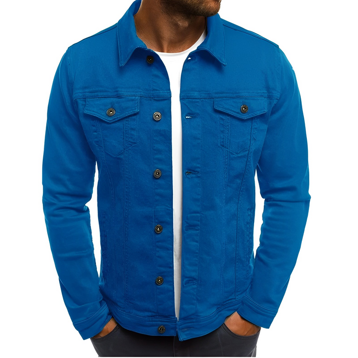 Denim zomerjas voor heren – lichtgewicht stijl voor warme dagen