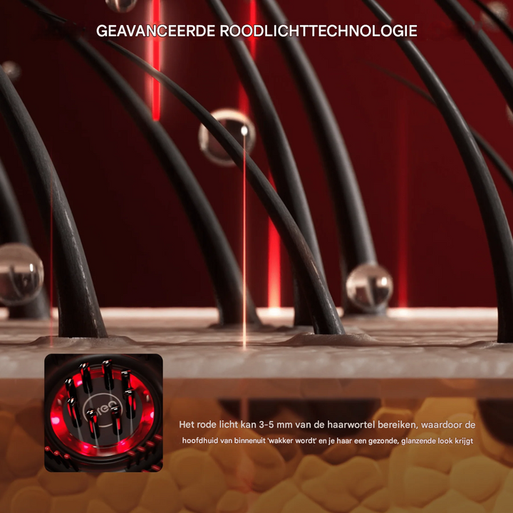 Hoofdhuidmassageborstel