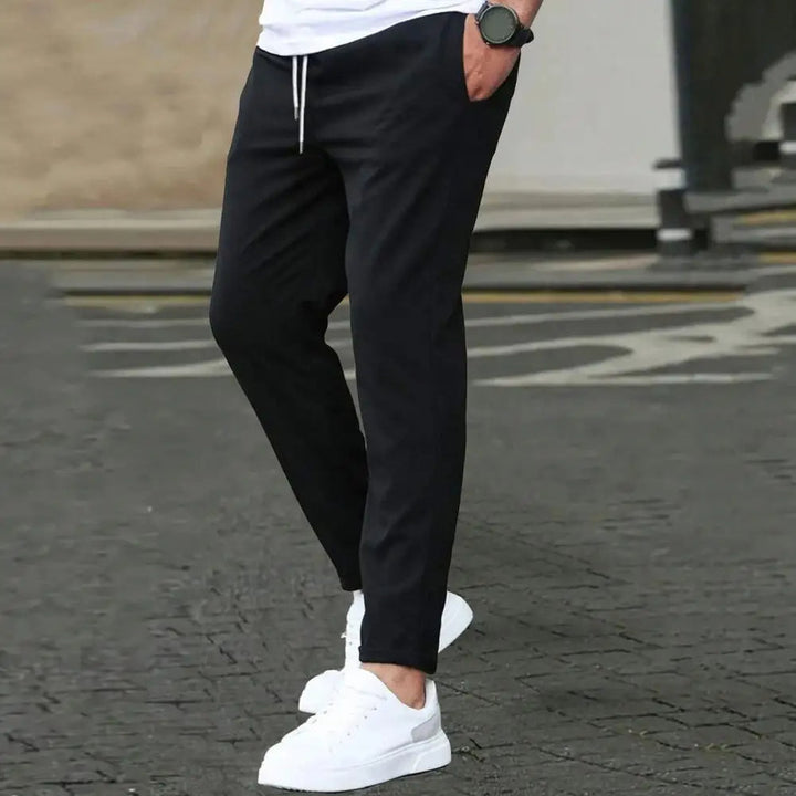 Sportieve joggingbroek voor heren met zakken en elastische tailleband