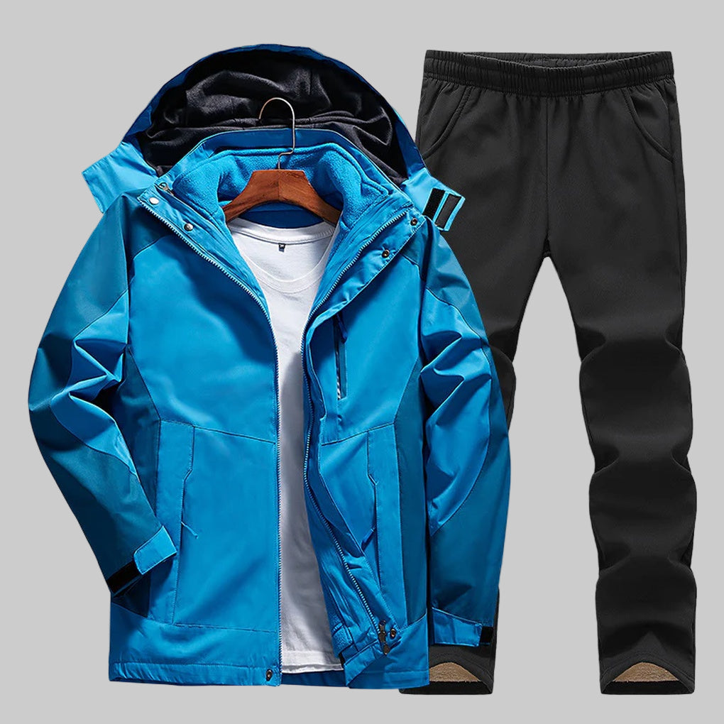 3-in-1 outdoorset voor dames, veelzijdige laagjes voor wisselende omstandigheden