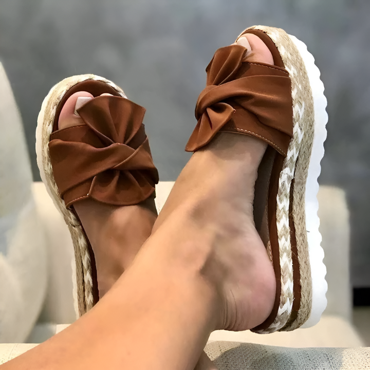 Damesmode sandalen ontworpen voor balans