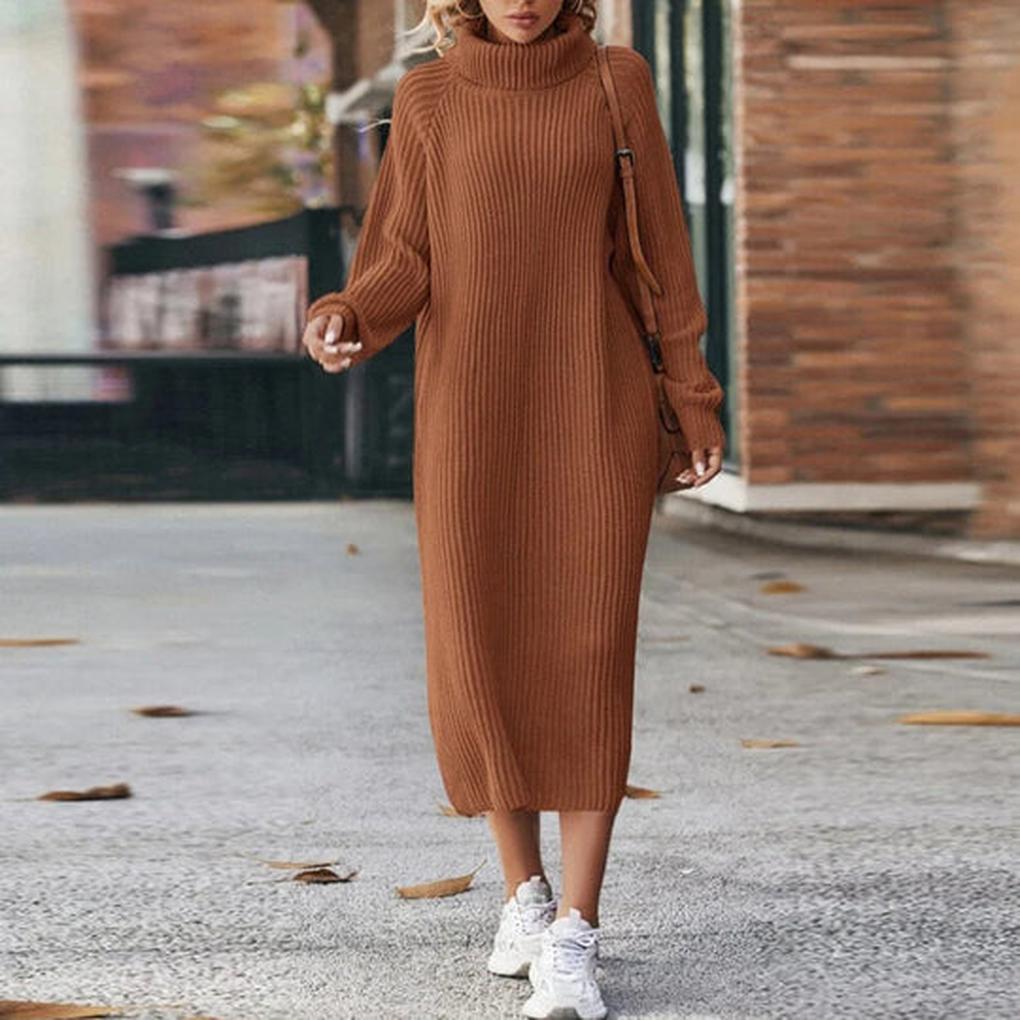 Damesjurk van gebreide stof – Larana Casual Knitwear