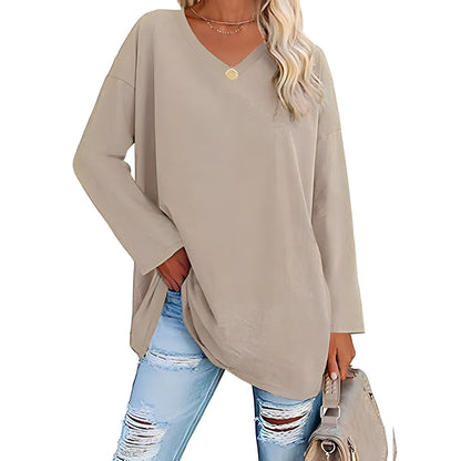 Wendy - Trui met oversized V-hals