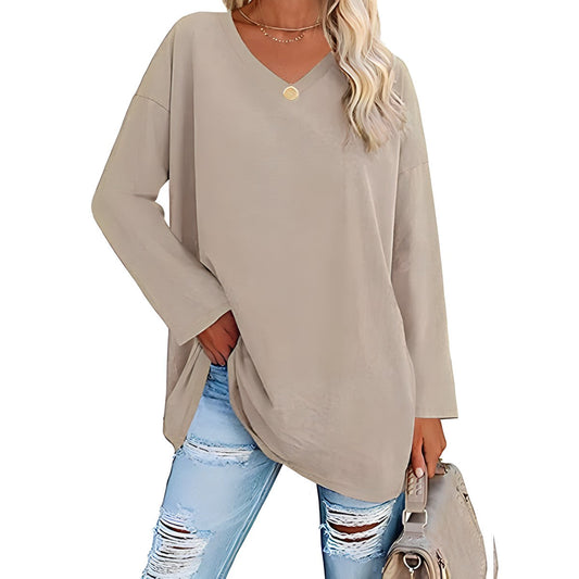 Wendy - Trui met oversized V-hals