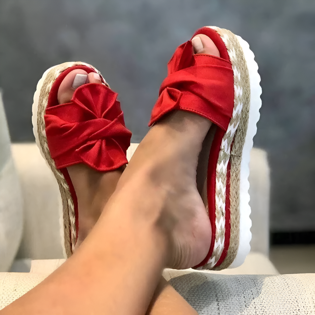 Damesmode sandalen ontworpen voor balans