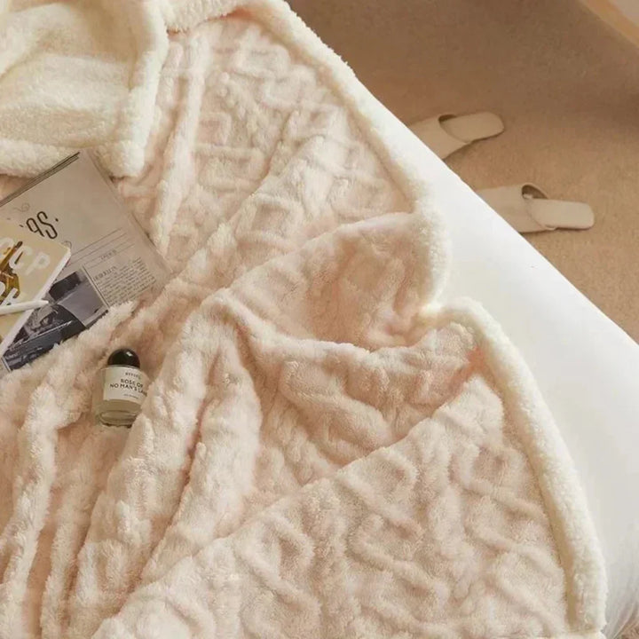 Dikke winterdeken van lamswol