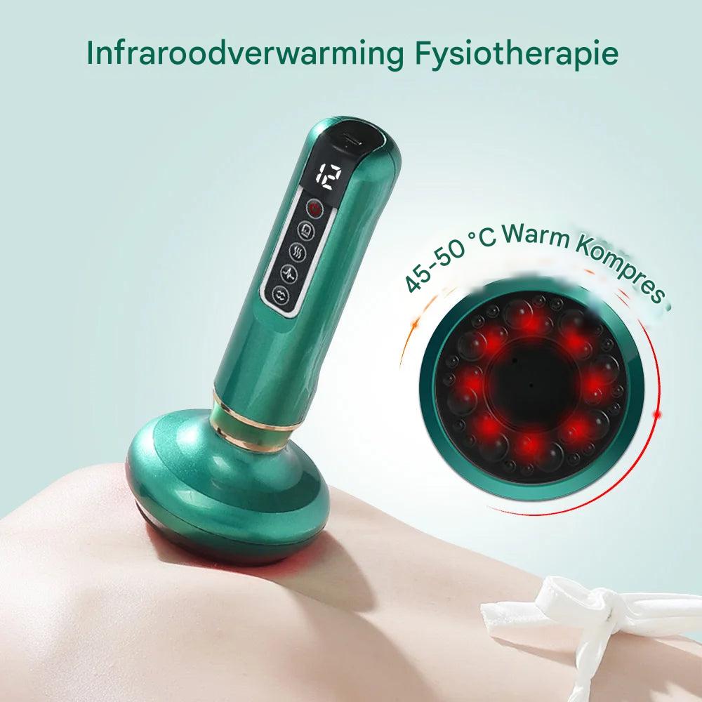 Vacuümzuigtherapie met infraroodwarmte voor afslanking en ontspanning