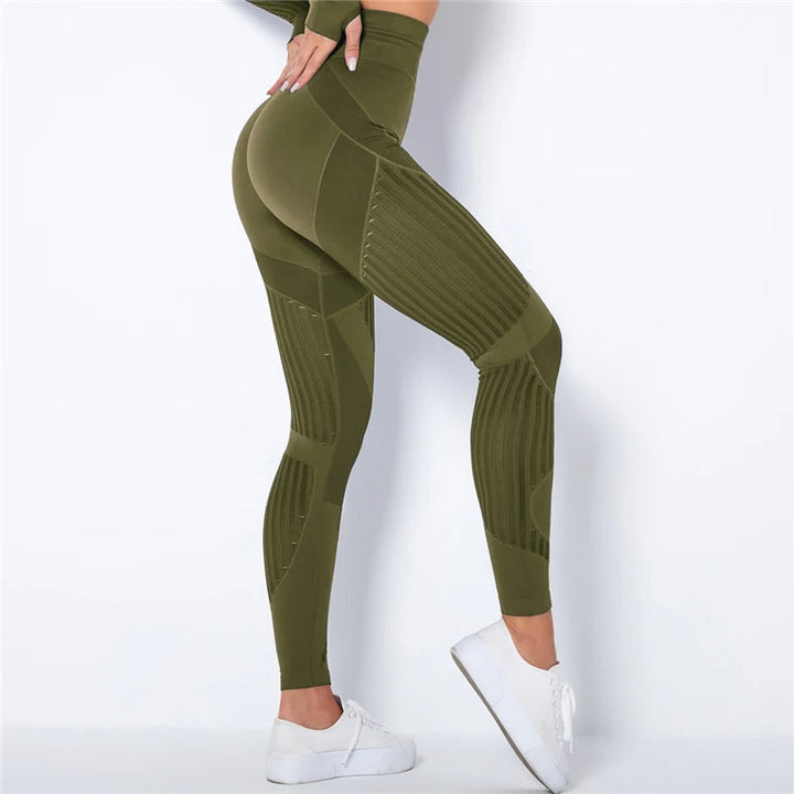 Sculpting High-Waist Naadloze Legging voor Dames