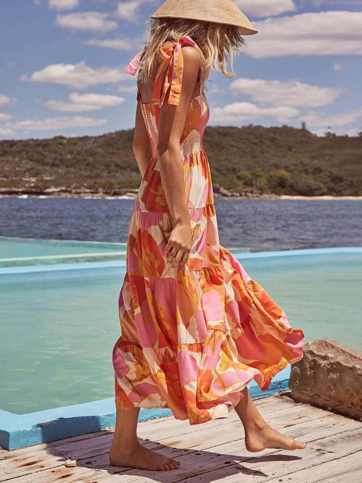 Zomerjurk met Tropische Print