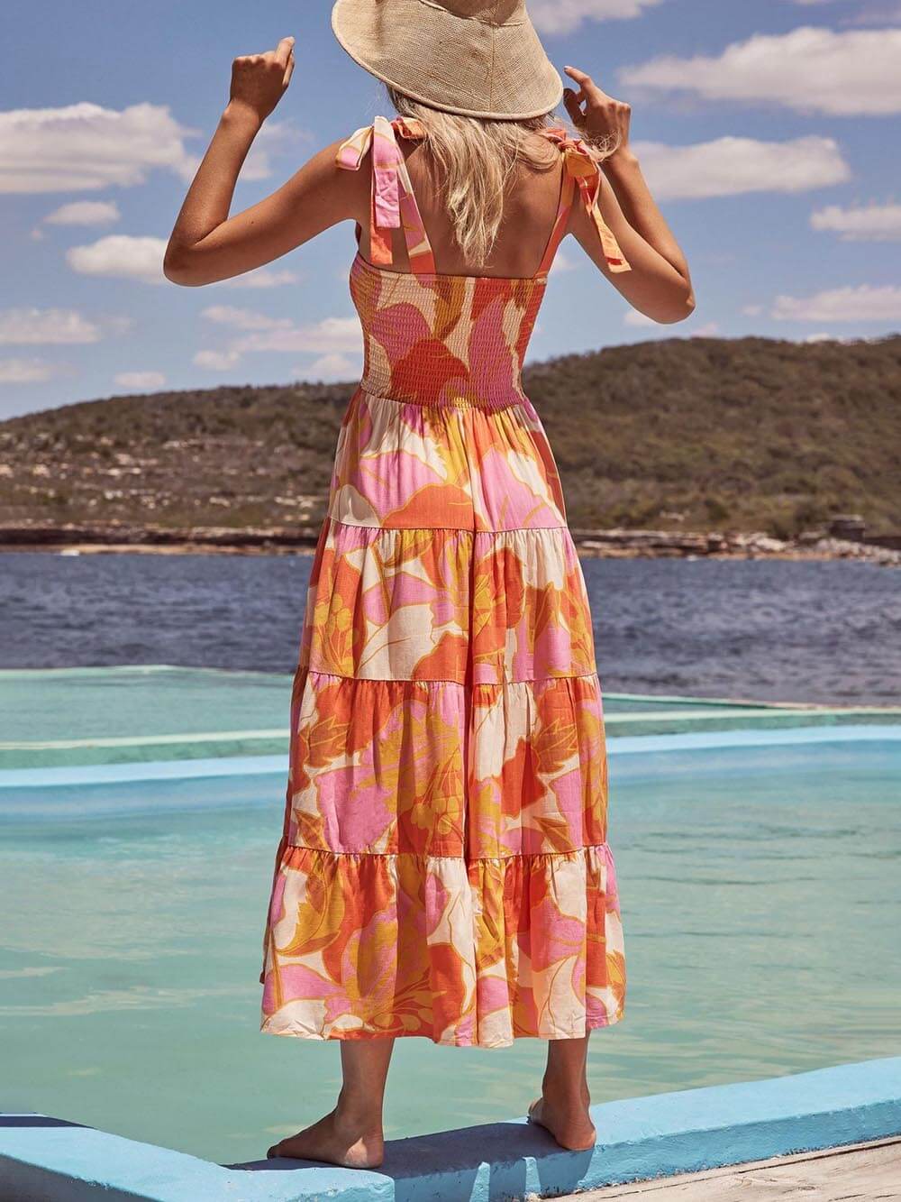 Zomerjurk met Tropische Print