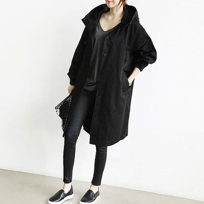 Zoe - Oversized Casual Trenchcoat met Knoopsluiting