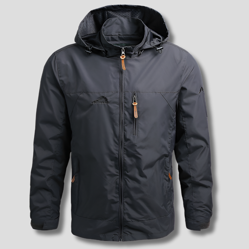 Waterafstotend en windbestendig outdoorjack voor heren