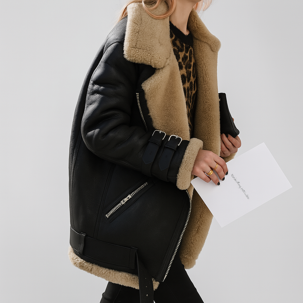 Aviator-overjas voor dames