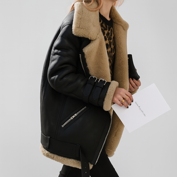 Aviator-overjas voor dames