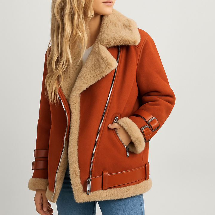 Aviator-overjas voor dames