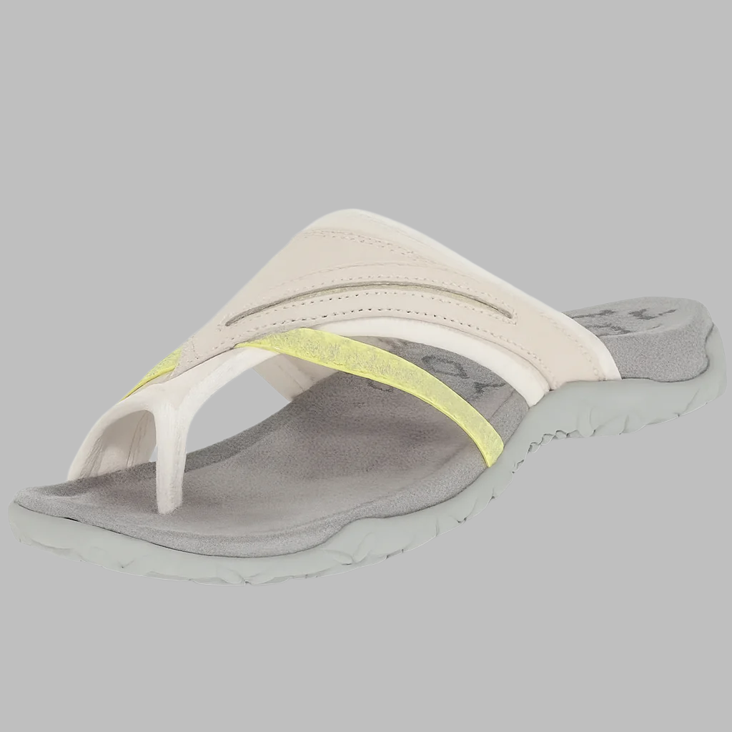 Comfort-sandalen met gekruiste banden