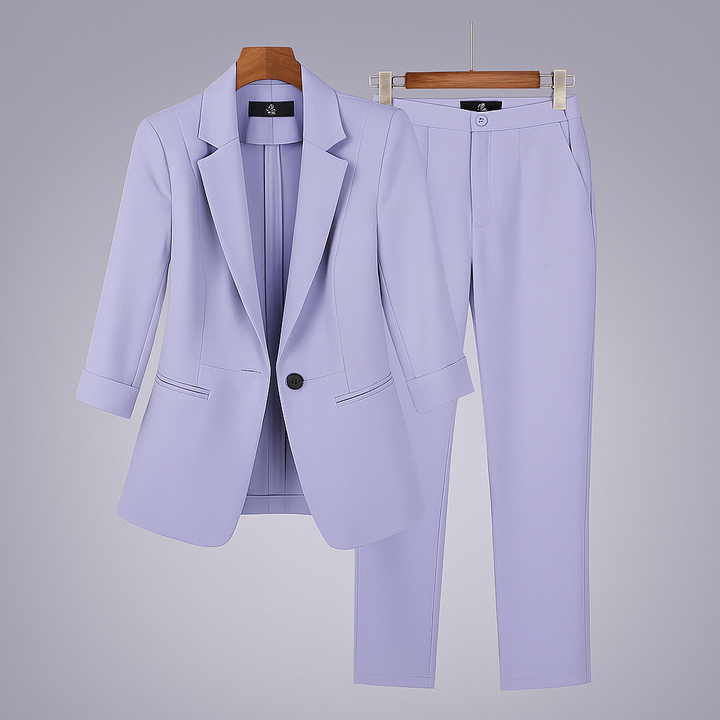 Damespakset met jasje en broek