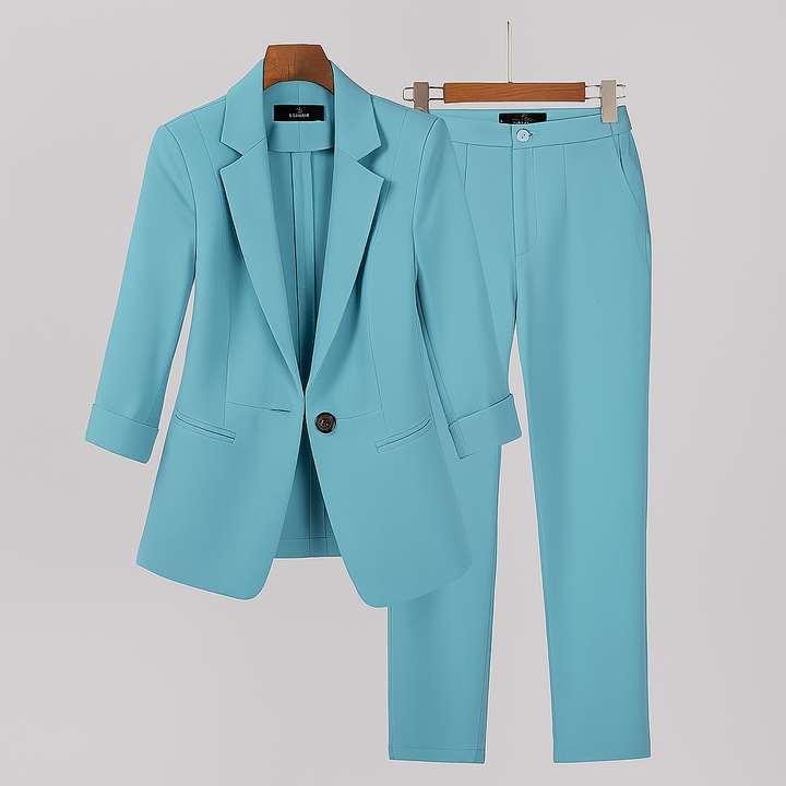 Damespakset met jasje en broek