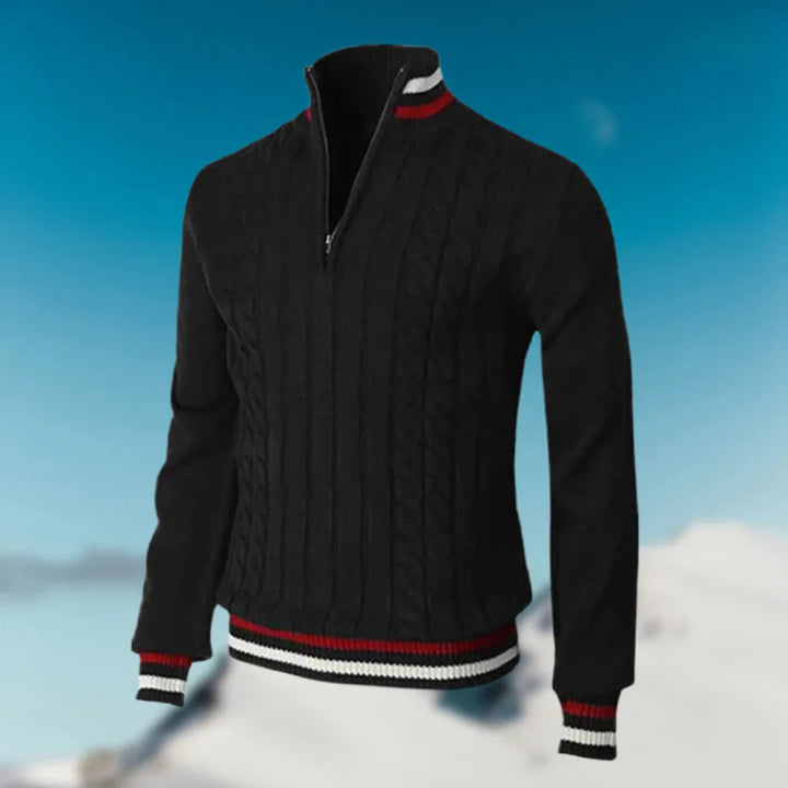Elegante herentrui met kraag