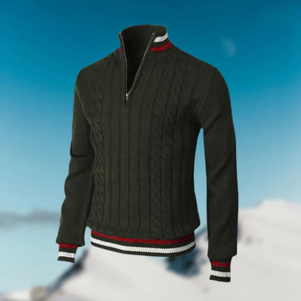 Elegante herentrui met kraag