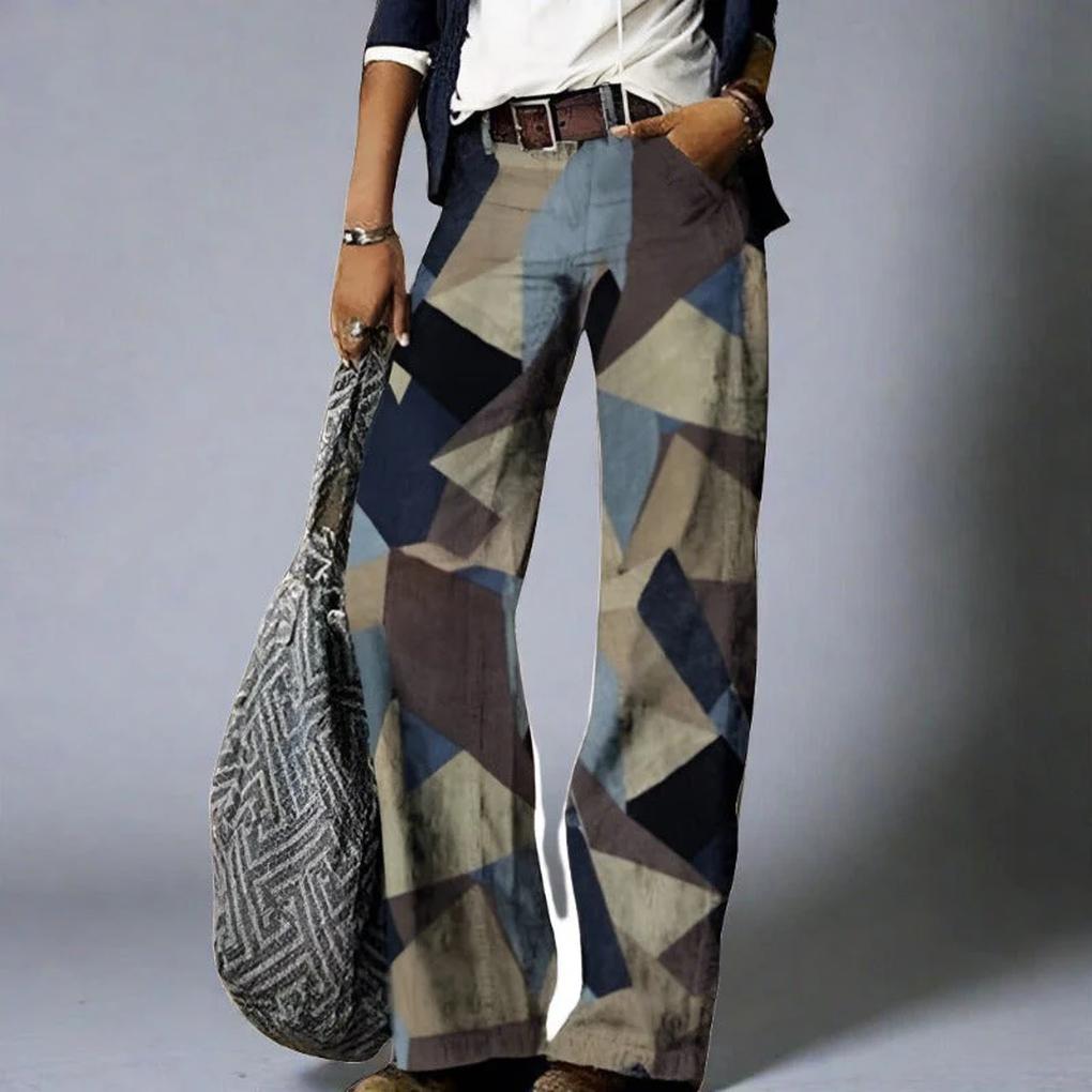 Dames Alistra Jeans – Bloemenprint met Relaxte Pasvorm