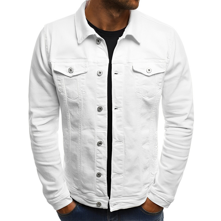 Denim zomerjas voor heren – lichtgewicht stijl voor warme dagen