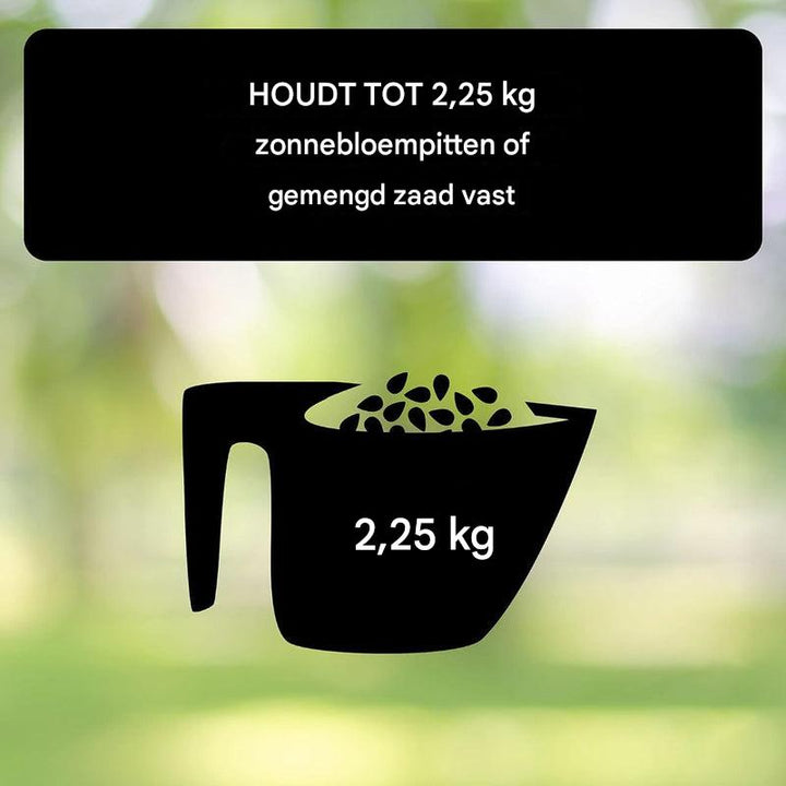 Eekhoornbestendige vogelvoederbak