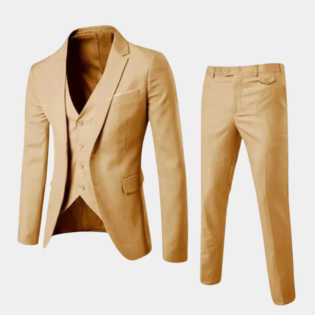 Elegant herenpak met blazer en broek