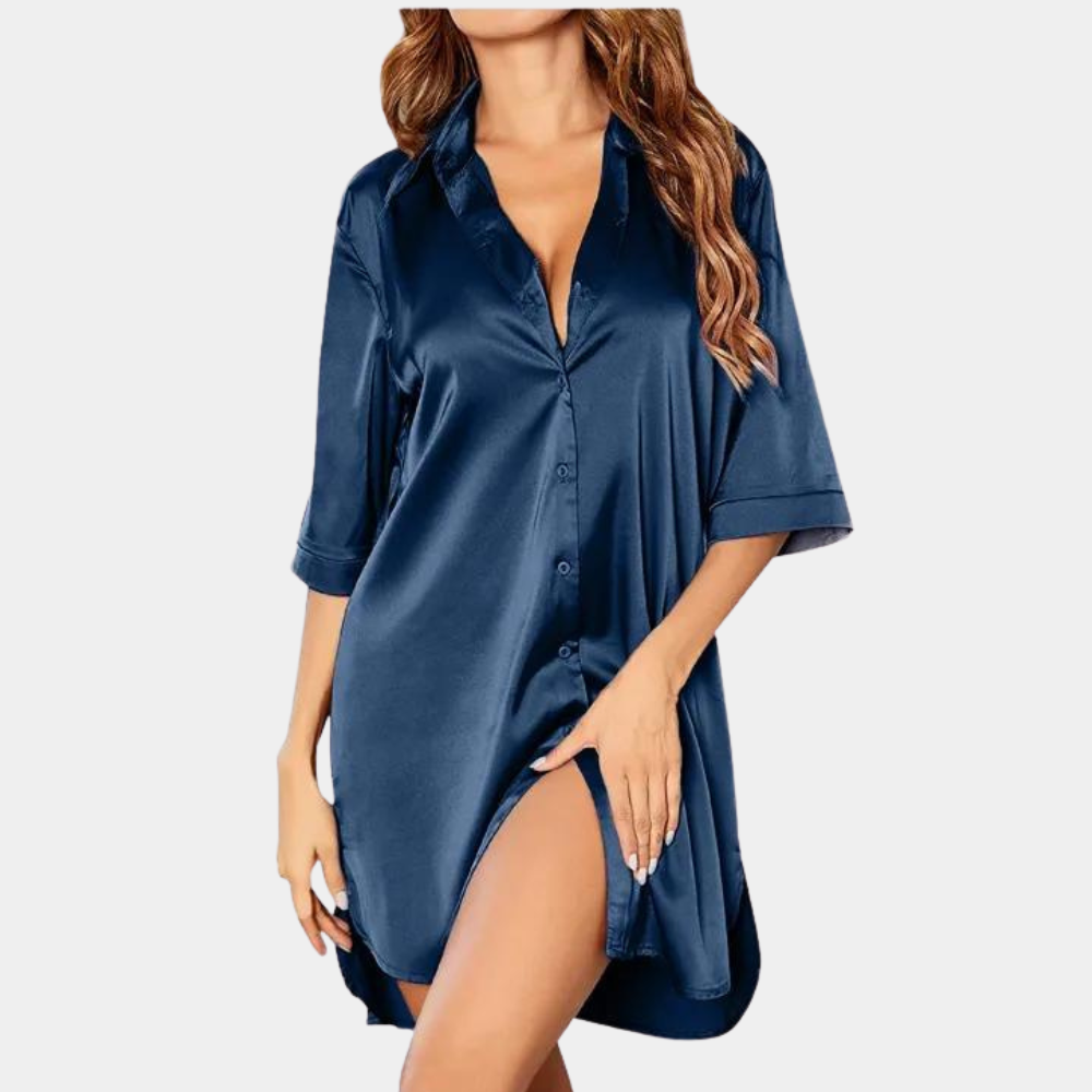 Elegante comfortabele nachtjapon voor dames