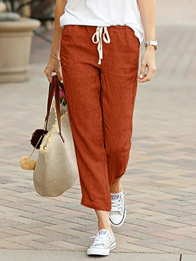 Elegante cropped broek voor dames