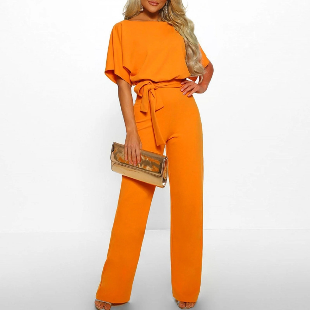 Elegante jumpsuit voor zowel overdag als 's avonds